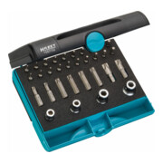 HAZET Gereedschapset ∙ TX 1557/32 ∙ Zeskant massief 6,3 = (1/4 inch) ∙ Binnen-TX-profiel ∙ T6 – T55 ∙ Aantal gereedschappen: 32