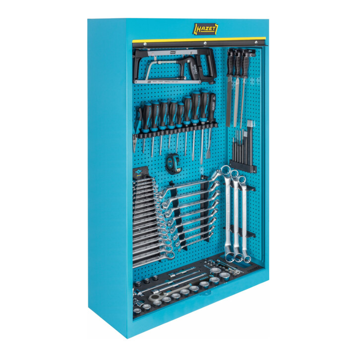HAZET Gereedschapskast ∙ met assortiment 111/116 ∙ 0,5 x 23 – 1,6 x 10 ∙ 2 – 32 ∙ PH1 – PH2 ∙ PZ1 – PZ2 ∙ T8 – T40 ∙ Aantal gereedschappen: 116