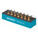 HAZET Gereedschapsset, TX 163-251/14 Vierkant hol 6,3 mm (1/4 inch) Buitenste TX-profiel, binnenste TX-profiel E 4 - E 11 T 10 - T 40 Aantal gereedschappen: 14-3