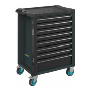HAZET Gereedschapwagen Assistent 179NT-8-RAL7016 ∙ Laden, ondiep: 7 x 81 x 522 x 398 mm ∙ Laden, diep: 1 x 166 x 522 x 398 mm-1