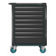 HAZET Gereedschapwagen Assistent 179NT-8-RAL7016 ∙ Laden, ondiep: 7 x 81 x 522 x 398 mm ∙ Laden, diep: 1 x 166 x 522 x 398 mm-3