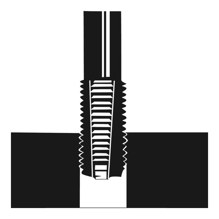 HAZET Gewinde-Reparatur-Sortiment 842N-512/130 Anzahl Werkzeuge: 130