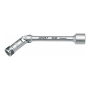 HAZET Gloeibougie-dopsleutel 2530 ∙ Vierkant hol 10 mm (3/8 inch) ∙ Buiten-zeskant-tractieprofiel ∙ 10 mm
