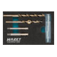 HAZET Glühkerzen-Reparatur Satz 4760-M10X1.25/9 Anzahl Werkzeuge: 9-1