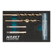 HAZET Glühkerzen-Reparatur Satz 4760-M10X1.25/9 Anzahl Werkzeuge: 9-1