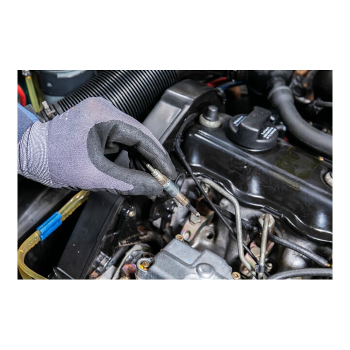 HAZET Glühkerzen-Reparatur Satz 4760-M8X1/9 Anzahl Werkzeuge: 9