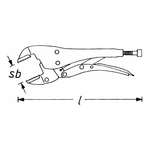 HAZET Grip-Zange 753-10