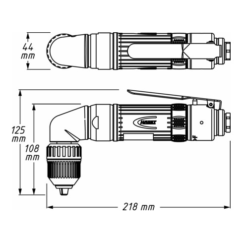 HAZET Haakse Boormachine 9030N-5