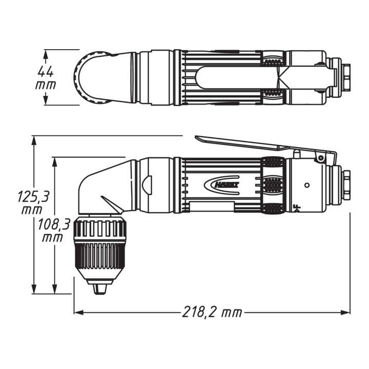 HAZET Haakse Boormachine 9030N-5