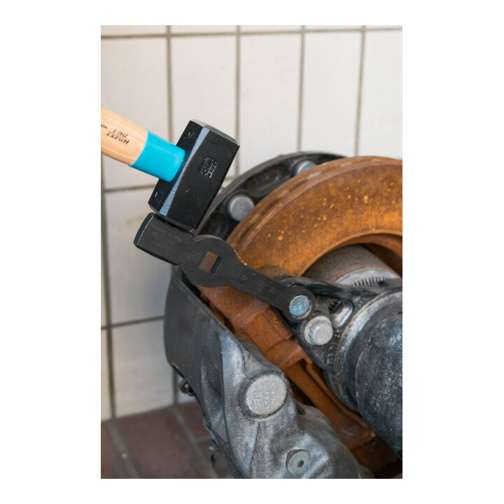 HAZET Handbremsbacken-Haltefeder-Werkzeug 2730-2, Innen Sechskant Profil, SW 5 mm