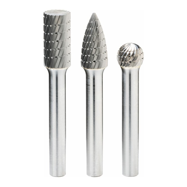 HAZET Hardmetalen freespenset ∙ 6 mm 9032-06/3 ∙ Aantal gereedschappen: 3