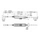 HAZET HD Schwenk-Sonde 180°, ⌀ 3,9 mm, Frontkamera 4812-23AF-4