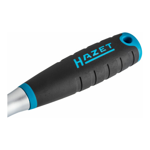 HAZET HiPer Feinzahn-Umschaltknarre 863HP Vierkant massiv 6,3 mm (1/4 Zoll)