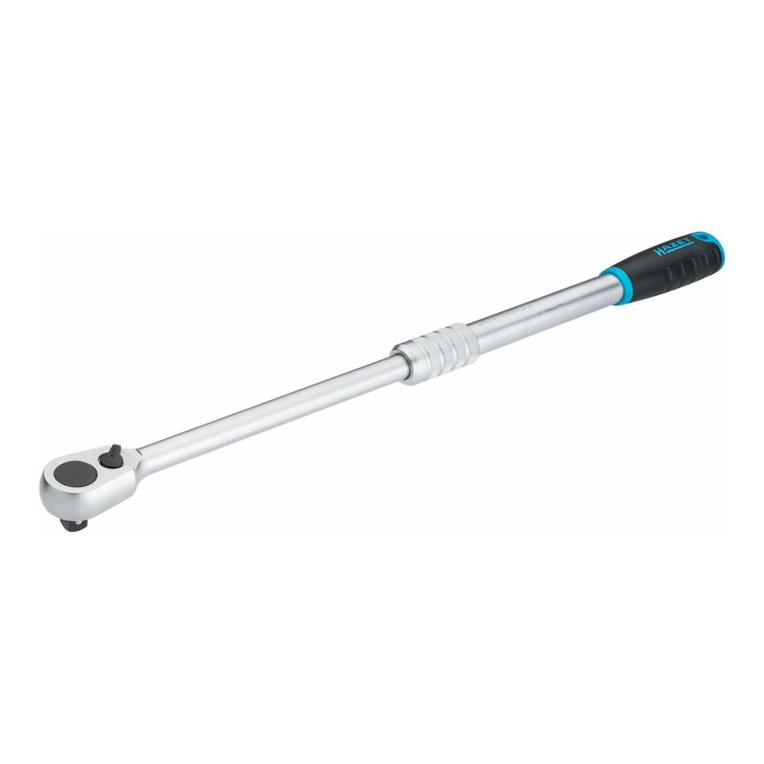 HAZET HiPer Feinzahn-Umschaltknarre ausziehbar 916HPLG Vierkant massiv 12,5 mm (1/2 Zoll) 614 mm