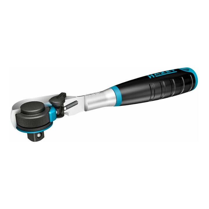 HAZET HiPer fijntandige omkeerbare ratel 863HP vierkant massief 6,3 mm (1/4 inch)