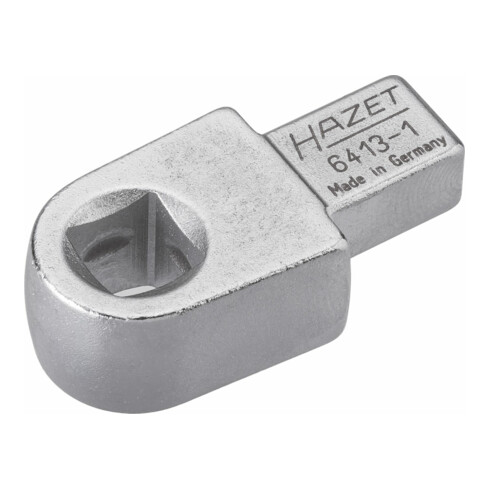 HAZET Houder insteekvierkant 6413-1 ∙ Insteekvierkant 9 x 12 mm ∙ Vierkant hol 10 mm (3/8 inch)