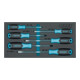 HAZET Insert en mousse souple 163-265/6N