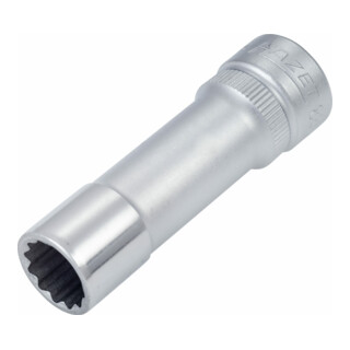 HAZET Inserto chiave a bussola 3/8", a doppio esagono, lungo