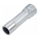 HAZET Inserto chiave a bussola 3/8", a doppio esagono, lungo-1