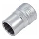 HAZET Inserto chiave a bussola 3/8", a doppio esagono-1
