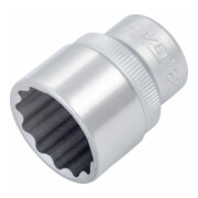 HAZET Inserto chiave a bussola, a doppio esagono 880Z-19, Attacco quadro, cavo, 10mm (3/8"), Profilo trazione doppio esagono esterno, 19mm-1