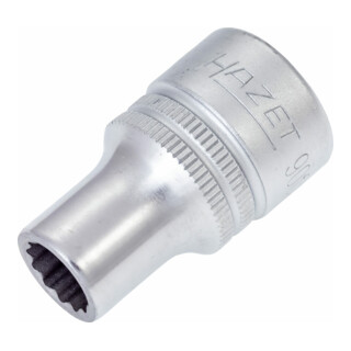 HAZET Inserto chiave a bussola 1/2", a doppio esagono (in pollici)