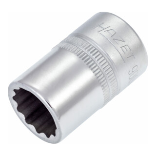 HAZET Inserto chiave a bussola 1/2", a doppio esagono (in pollici)
