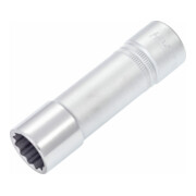 HAZET Inserto chiave a bussola, a doppio esagono 900TZ-17, Attacco quadro, cavo, 12,5mm (1/2"), Profilo trazione doppio esagono esterno, 17mm-1
