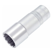 HAZET Inserto chiave a bussola, a doppio esagono 900TZ-24, Attacco quadro, cavo, 12,5mm (1/2"), Profilo trazione doppio esagono esterno, 24mm-1