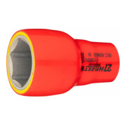 HAZET Inserto chiave a bussola, esagonale, con isolamento di protezione 900KV-27, Attacco quadro, cavo, 12,5mm (1/2"), Profilo trazione esagono esterno, 27mm