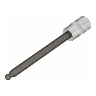HAZET Inserto chiave a bussola giravite con testa sferica per il sensore di giri motore 8501KK-4, Attacco quadro, cavo, 6,3mm (1/4"), Profilo esagonale interno, 4mm