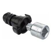 HAZET Inserto chiave a bussola giravite per servizio olio 3702-1, Attacco quadro, cavo, 12,5mm (1/2"), Profilo attacco quadro interno, 10mm-3
