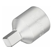 HAZET Inserto chiave a bussola giravite per servizio olio 3702, Attacco quadro, cavo, 12,5mm (1/2"), Profilo attacco quadro interno, 8mm