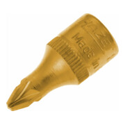 HAZET Inserto per chiave a bussola 1/4", a croce PZ