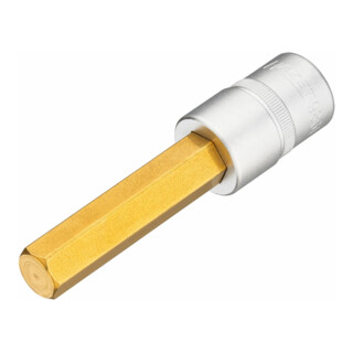 HAZET Inserto chiave a bussola per giraviti 986L-14, Attacco quadro, cavo, 12,5mm (1/2"), Profilo esagonale interno, 14mm