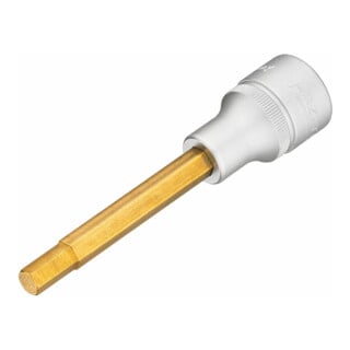 HAZET Inserto chiave a bussola per giraviti 986L-7, Attacco quadro, cavo, 12,5mm (1/2"), Profilo esagonale interno, 7mm