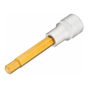 HAZET Inserto chiave a bussola per giraviti 986L-9, Attacco quadro, cavo, 12,5mm (1/2"), Profilo esagonale interno, 9mm