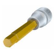 HAZET Inserto chiave a bussola per giraviti 986L-9, Attacco quadro, cavo, 12,5mm (1/2"), Profilo esagonale interno, 9mm-3