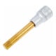 HAZET Inserto chiave a bussola per giraviti 990LG-12, Attacco quadro, cavo, 12,5mm (1/2"), Profilo poligonale interno XZN, M12-1