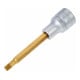 HAZET Inserto chiave a bussola per giraviti 990LG-6, Attacco quadro, cavo, 12,5mm (1/2"), Profilo poligonale interno XZN, M6-1