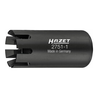 HAZET Inserto chiave a bussola per turbocompressore, profilo speciale 2751-1, Attacco quadro, cavo, 6,3mm (1/4"), 12mm