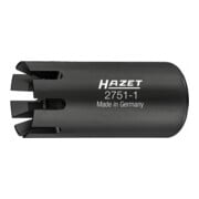 HAZET Inserto chiave a bussola per turbocompressore, profilo speciale 2751-1, Attacco quadro, cavo, 6,3mm (1/4"), 12mm-1