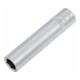 HAZET Inserto per chiave a bussola 1/4", esagonale lungo-1