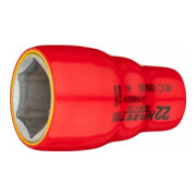 HAZET Inserto per chiave a bussola, esagonale 880KV-22, Attacco quadro, cavo, 10mm (3/8"), Profilo trazione esagono esterno, 22mm