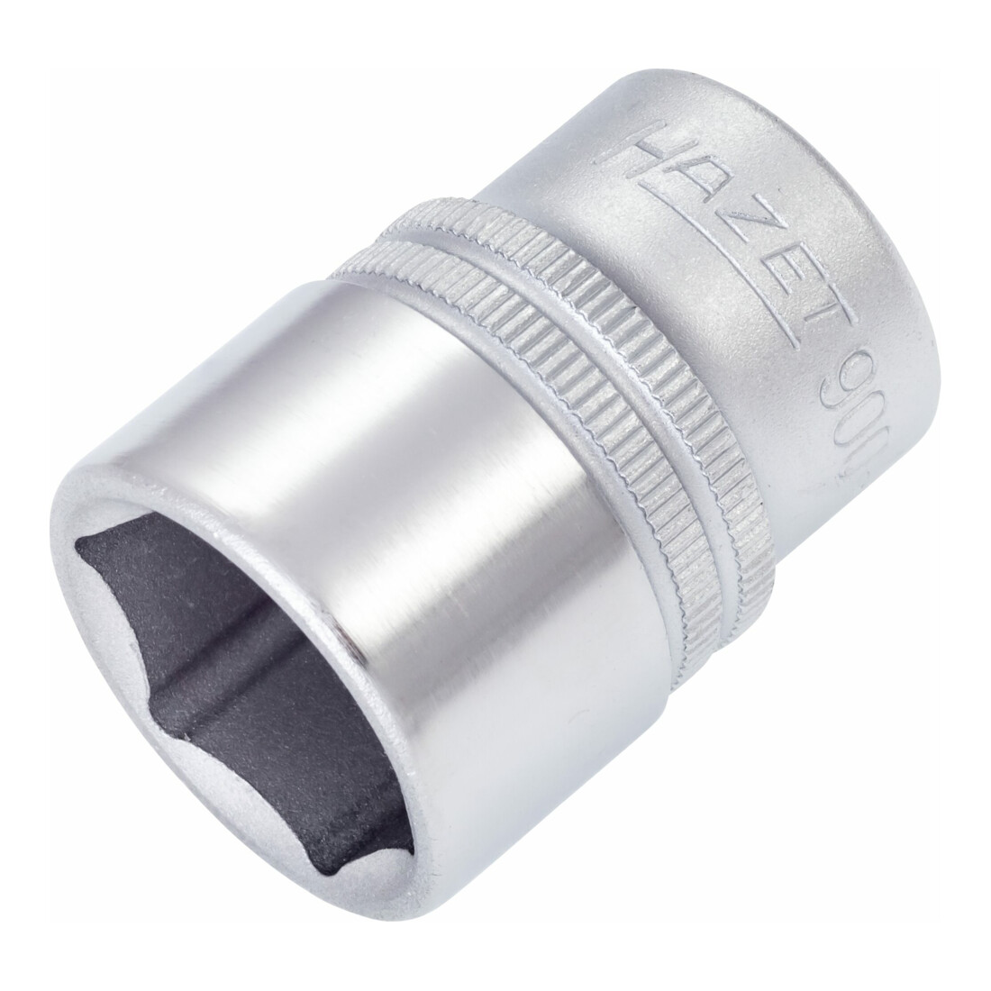 HAZET Inserto per chiave a bussola, esagonale 900-22, Attacco quadro, cavo, 12,5mm (1/2"), Profilo trazione esagono esterno, 22mm