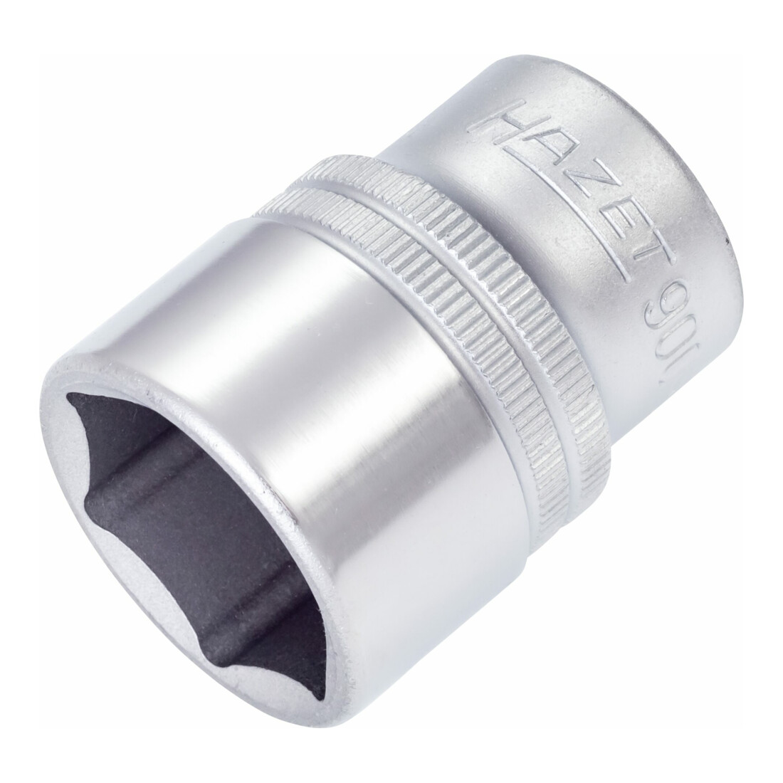 HAZET Inserto per chiave a bussola, esagonale 900-23, Attacco quadro, cavo, 12,5mm (1/2"), Profilo trazione esagono esterno, 23mm