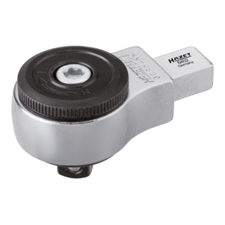 HAZET Insteek-omschakelratel 6402 ∙ Insteekvierkant 9 x 12 mm ∙ Vierkant massief 10 mm (3/8 inch)