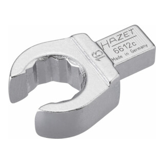 HAZET insteekringsleutel, open, 9x12 mm