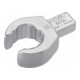 HAZET Insteek-ringsleutel ∙ open 6612C-18 ∙ Insteekvierkant 9 x 12 mm ∙ Buiten-twaalfkant-profiel ∙ 18 mm