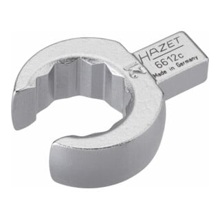 HAZET insteekringsleutel, open, 9x12 mm